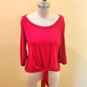 Polly & Esther Top with front tie.